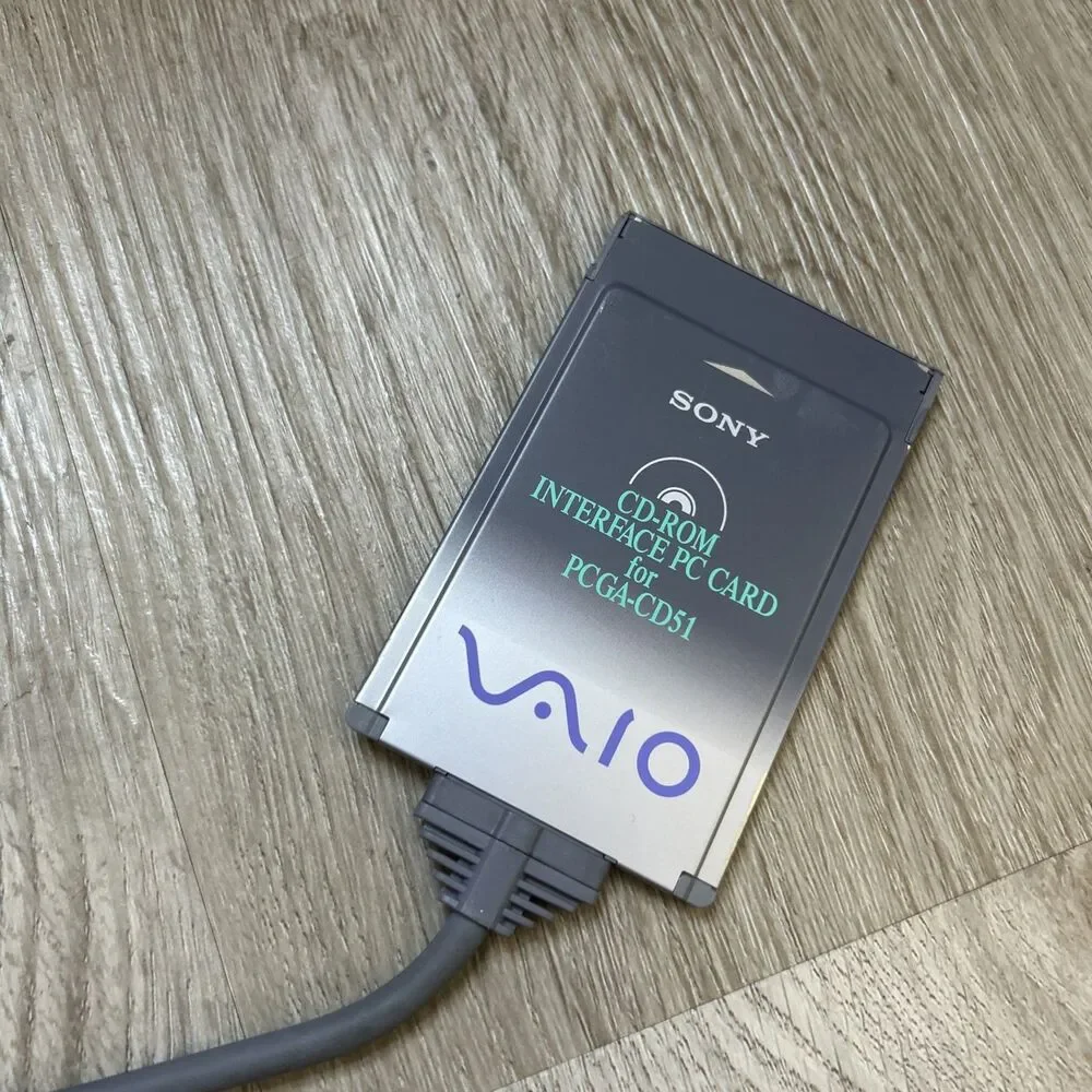 Sony Vaio External Portable CD-ROM Player Disc Drive PCGA-CD51